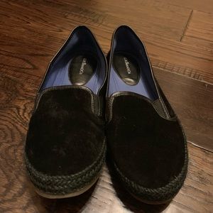 Slip-ons suede black